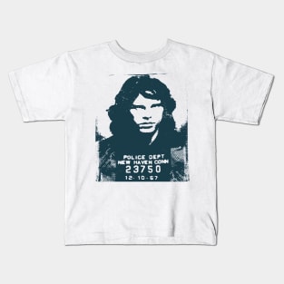 Jim Morrison Mugshot - the doors Kids T-Shirt